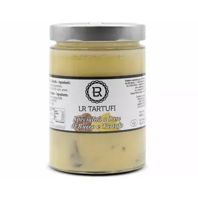 Beurre salé de Normandie à la truffe blanche 460gr - LR Tartufi