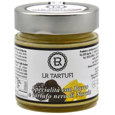 Beurre salé de Normandie à la truffe noire 165gr - LR Tartufi