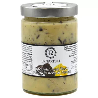 Beurre salé de Normandie à la truffe noire 460gr - LR Tartufi