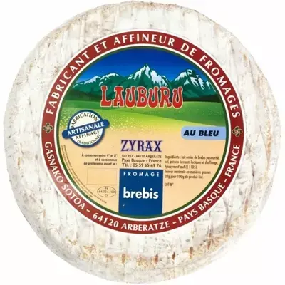 Tomme de brebis au bleu 5 kg - LAUBURU-ZYRAX