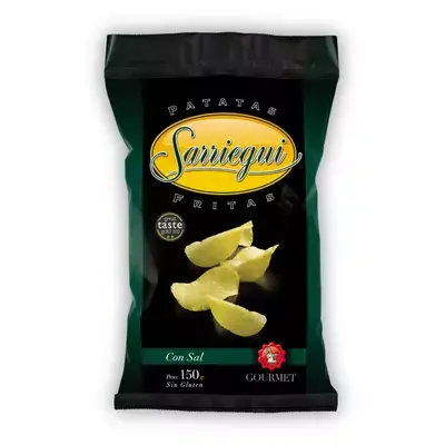 Chips de pomme de terre Premium Salé Gourmet Sarriegui