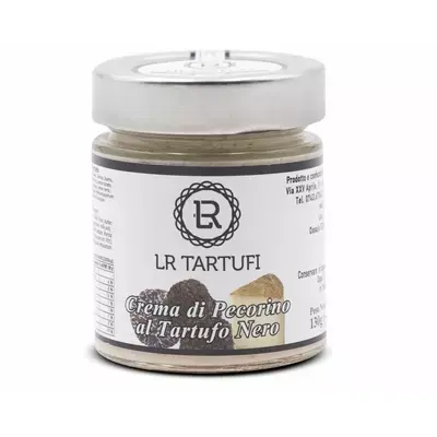 Crème de Pecorino à la truffe noire 130gr - LR Tartufi