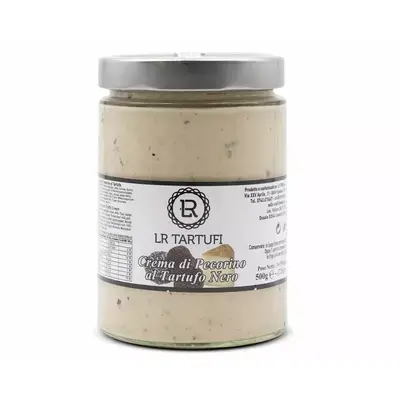 Crème de Pecorino à la truffe noire 500gr - LR Tartufi