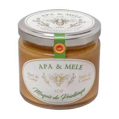 Miel de Maquis du primtemps de Corse AOP 250g - APA & Mele