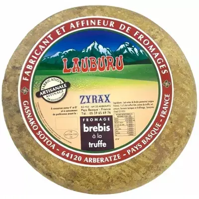 Tomme de brebis à la truffe