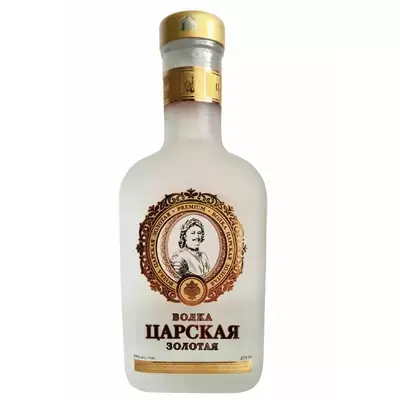 Tsarskaya Gold Flasque Vodka Russe