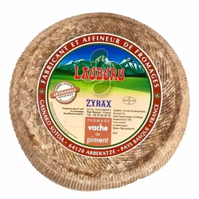 Tomme de Vache au piment 6,5 kg - LAUBURU-ZYRAX