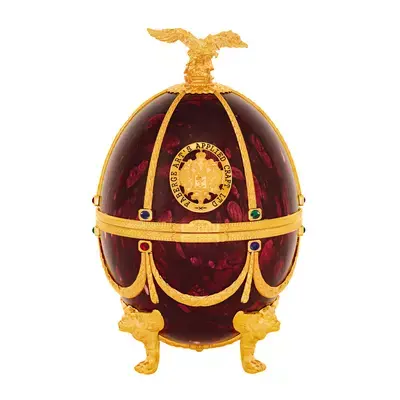 Vodka Imperial Collection Oeuf Fabergé Rouge