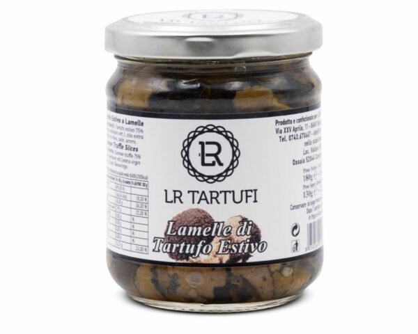 Lamelles de truffe d'été 180gr - LR Tartufi