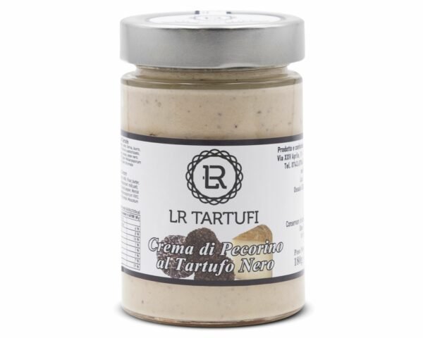Crème de Pecorino à la truffe noire 180gr - LR Tartufi