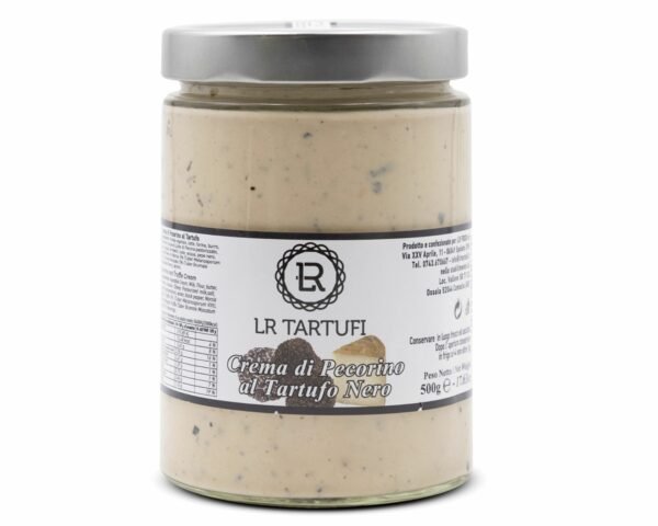 Crème de Pecorino à la truffe noire 500gr - LR Tartufi