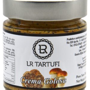 Crème gourmande cèpes et truffe Blanche 200gr - LR Tartufi