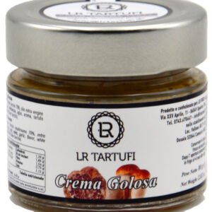 Crème gourmande cèpes et truffe Blanche 80gr - LR Tartufi