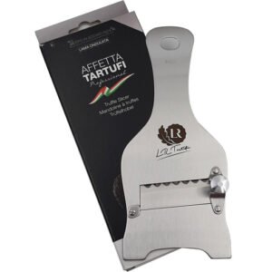 Mandoline pour truffes en INOX lame ondulé - LR Tartufi