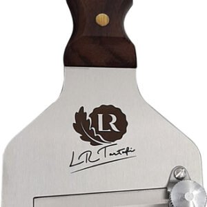 Mandoline pour truffes manche en bois de palissandre lame lisse ou ondulé - LR Tartufi