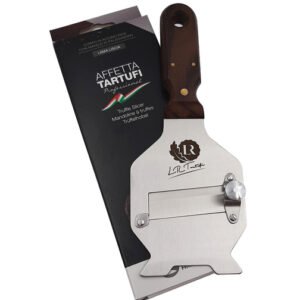 Mandoline pour truffes manche en palissandre lame lisse - LR Tartufi