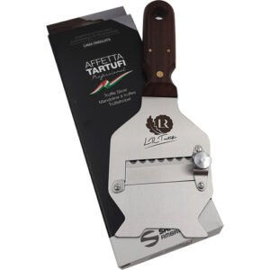 Mandoline pour truffes manche en palissandre lame ondulé - LR Tartufi