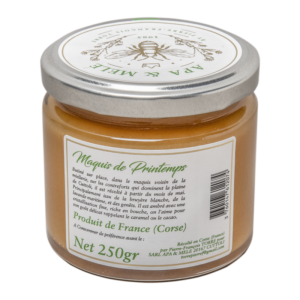 Miel de Maquis du primtemps de Corse AOP 250g - APA & Mele