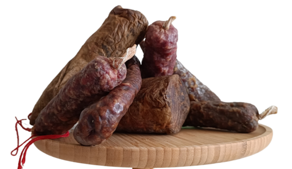 Lot 5 charcuteries Corse artisanales pièce entière (colis de 2,8 kg)