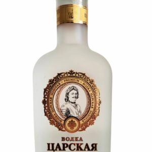 Tsarskaya Gold Flasque Vodka Russe