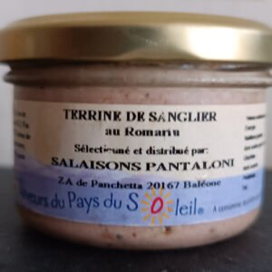 Terrine de sanglier Corse 85g Salaisons d'Ucciani