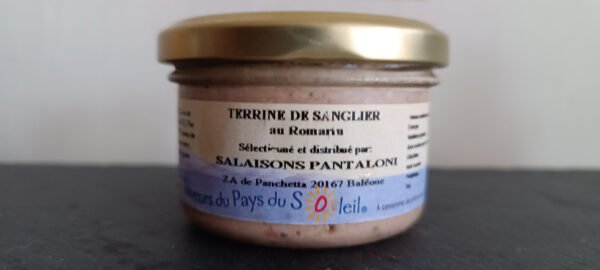 Terrine de sanglier Corse 85g Salaisons d'Ucciani