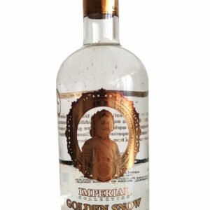 Vodka Russe Imperial Collection Golden Snow avec paillettes d'or