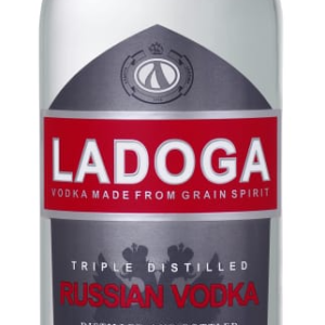 Vodka Ladoga Premium Triple distilled Vodka Russe